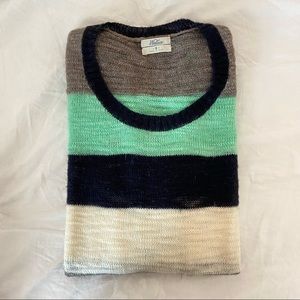 Madewell MultiStripe Wool Sweater